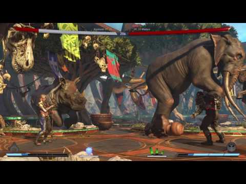 Injustice 2 - Kystozol (aquaman) vs Madzin (bane)