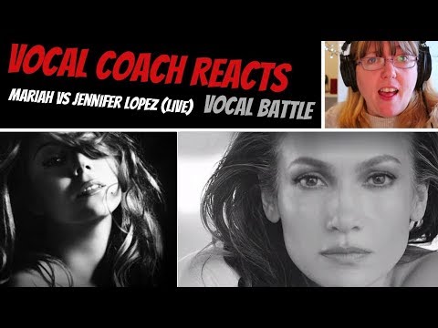 Vocal Coach Reacts to Mariah Carey Vs Jennifer Lopez VOCAL BATTLE