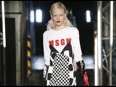 MSGM Fall 2016 Ready-to- Wear MFW