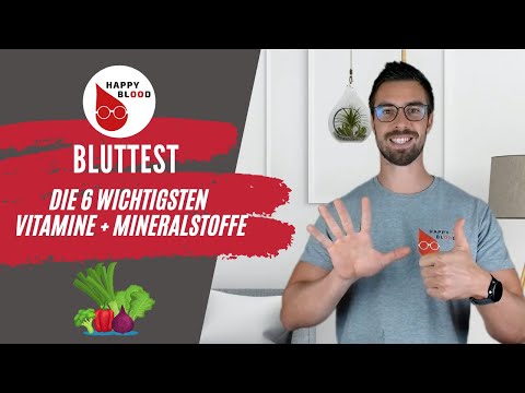 Blood test 🩸 The 6 most important vitamins and minerals