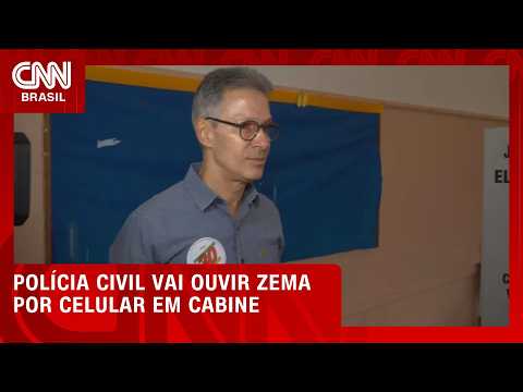 Justiça Eleitoral manda polícia ouvir Zema por celular na cabine de votação | BASTIDORES CNN
