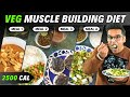 Only 4 Meal Veg Muscle Building Diet | The Best Plan | Yatinder Singh