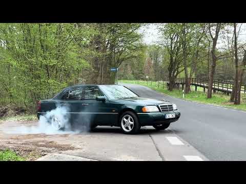 Mercedes c280 w202 1995 burnout