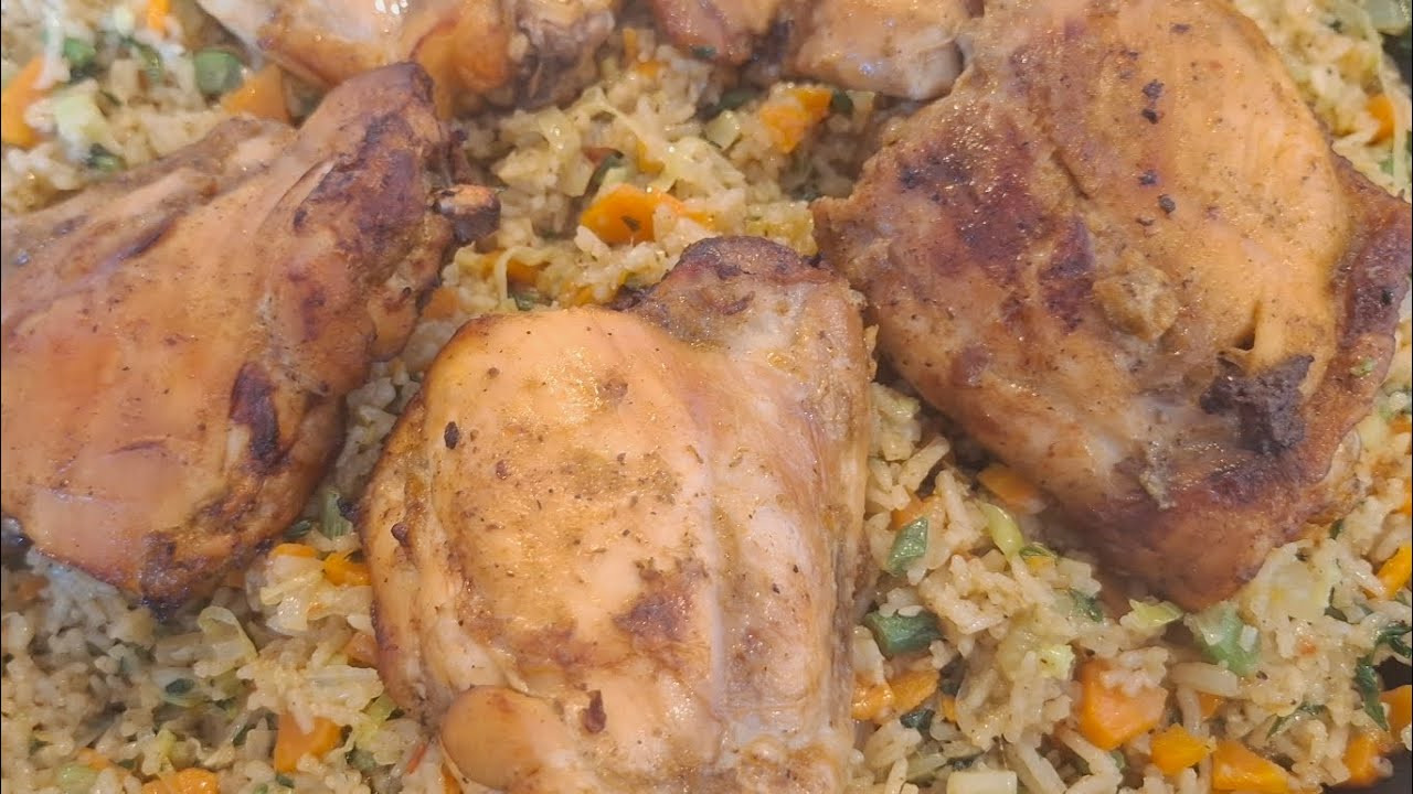 YUMMY CAMEROONIAN FRIED RICE | RISOTTO. #food #delicious #cameroon #africa #Nigeria 