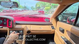Video Thumbnail for 1990 Lotus Esprit SE