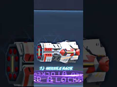 TOP 10 MOST POWERFUL WEAPON🥶 | MECH ARENA #mecharena