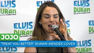 Download lagu JoJo - 'Treat You Better' Shawn Mendes Acoustic Cover | Elvis Duran Live mp3 Download lagu JoJo - 'Treat You Better' Shawn Mendes Acoustic Cover | Elvis Duran Live mp3