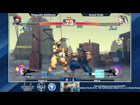Megacake Meltdown 3rd Strike USFIV Grand Finals: Fireteam (Akuma) vs  Raith  (Ibuki)