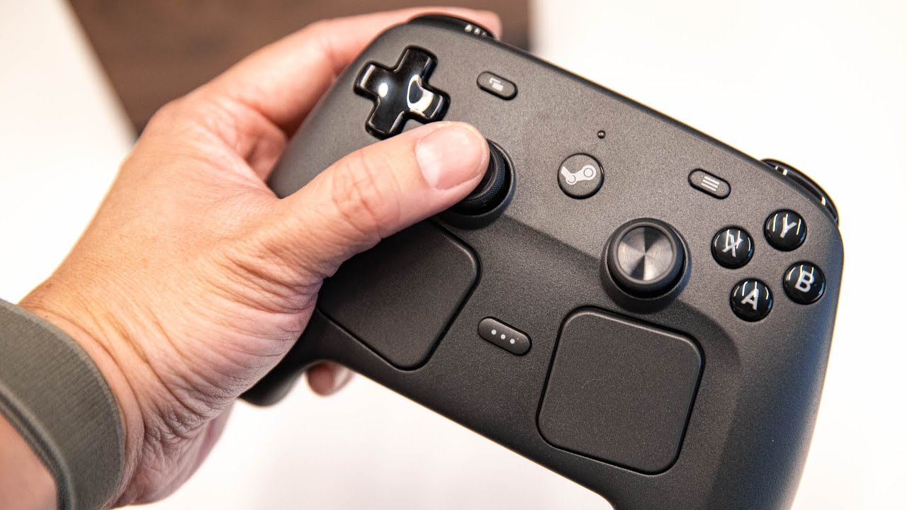 Hands-On: Valve Steam Controller 2 and Steam Machine! - YouTube