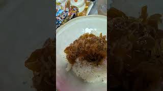 今日の晩御飯グリコの牛丼久し振りに食べた＃tetsuohiura＃グリコ＃今日の晩御飯＃レトルト＃牛丼