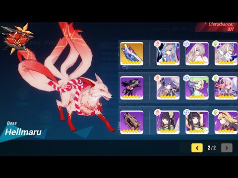 Ex abyss Redlotus Hellmaru HR AE HB 722pts (D377) - Honkai Impact 3rd SEA
