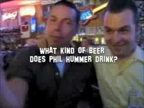 Phil Hummer Drinks Busch Beer!