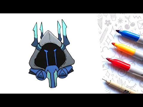 como dibujar al rey helado de fortnite dibustrador art - fortnite kawaii para dibujar