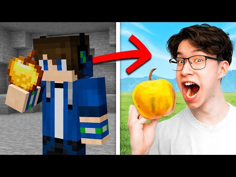 EYstreem - Anything My Friend EATS in Minecraft, He Eats in REAL LIFE!