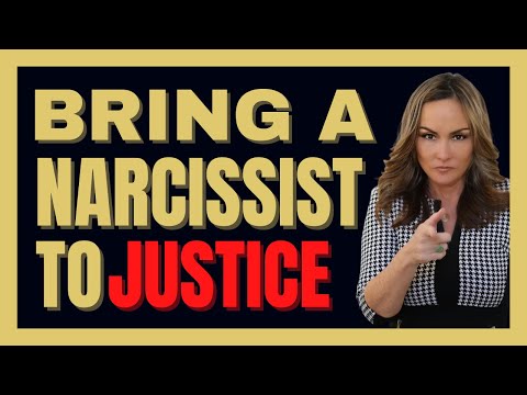 Part of a video titled Do This To Bring a Narcissist to Justice! - YouTube