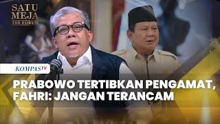 Download lagu President Prabowo Calls for Regulation of Observers, Deputy Minister Fahri Hamzah: Don't Feel Thr... mp3 Download lagu President Prabowo Calls for Regulation of Observers, Deputy Minister Fahri Hamzah: Don't Feel Thr... mp3