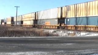 preview picture of video 'CN 5643 5414 3-11-05 North Fond Du Lac, WI'