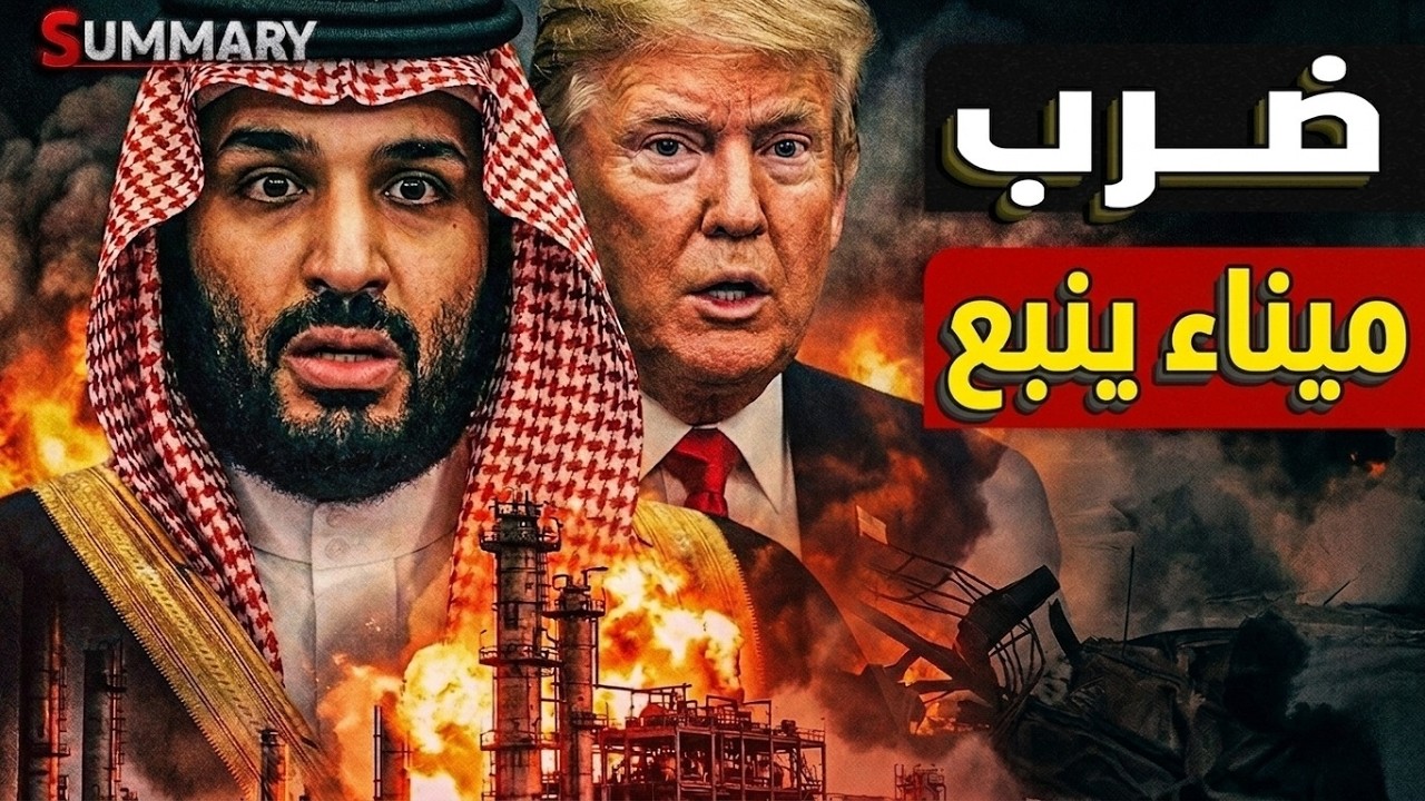 السعودية تعلن ضرب ميناء ينبع وترامب يحرك قوات المارينز للشرق الأوسط استعداد?