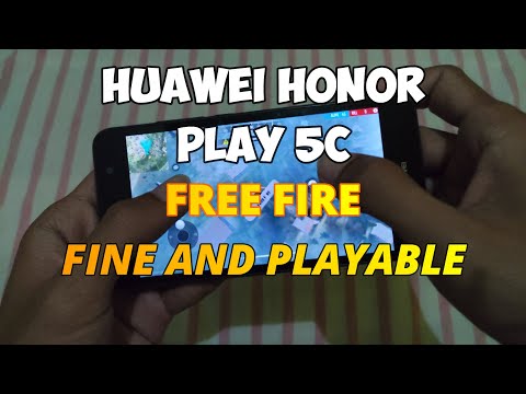 Free Fire in Huawei Honor Play 5C