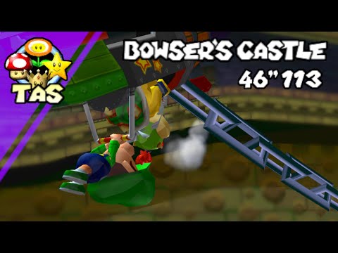 【TAS】Mario Kart Double Dash!! (#4) Bowser's Castle - 0'46"113