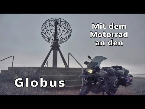 Mit dem Motorrad an den Globus am Nordkap: So geht's!