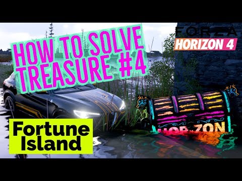 Forza Horizon 4: Fortune Island - How to Solve Treasure #4