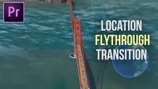 FAKE DRONE Fly Through Earth Transition! (Premiere Pro CC 2017)
