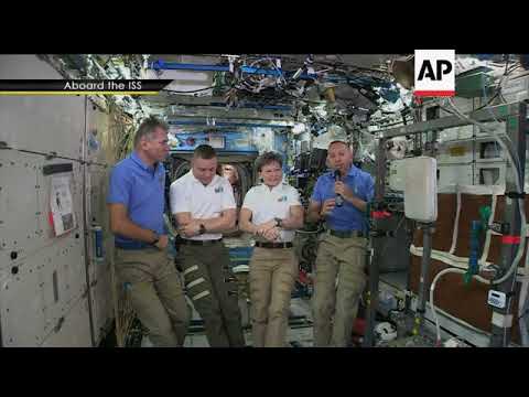 Space station crew talk about their eclipse experience