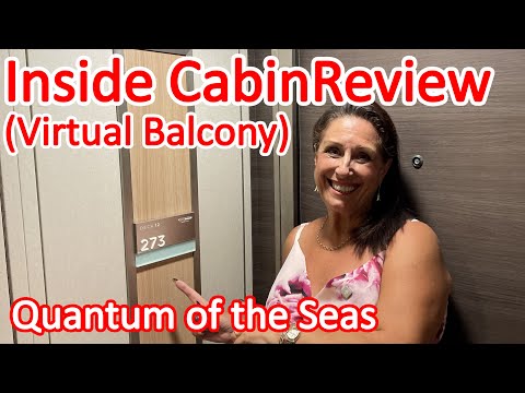 Thumbnail for Best Inside Cabin on a Cruise Ship? Quantum of the Seas Inside Virtual Balcony Cabin 12273 Review
