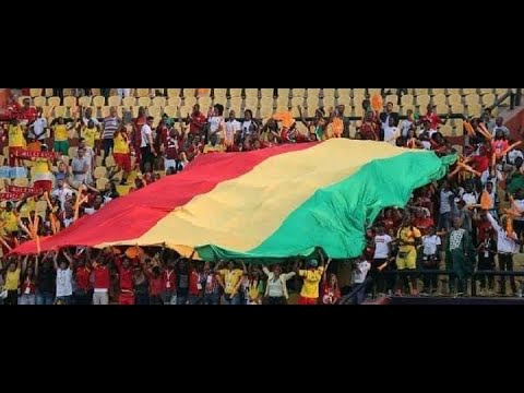 ambiance des supporters de Syli national Guinée