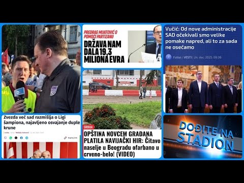 Željko Pantić: Dođite na stadion 1002. Dikić u zatvoru, Vučić u panici i Mijatovo hvala piromanu…