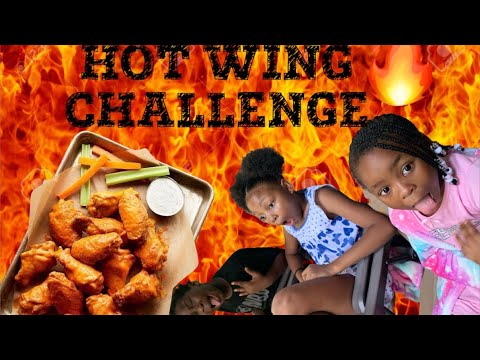 SUPER SPICY HOT WING CHALLENGE !!! val&18