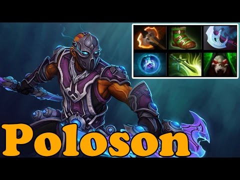 Dota 2 - Poloson Plays Anti-Mage - Ranked Match Gameplay
