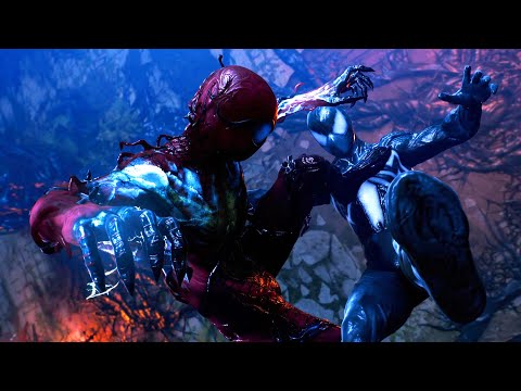 Marvel's Spider-Man 2 Absolute Carnage Miles Vs Symbiote Peter