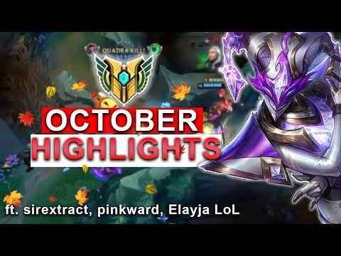 Shaco October Highlights ft. Pinkward, Elayja LoL, sirextract