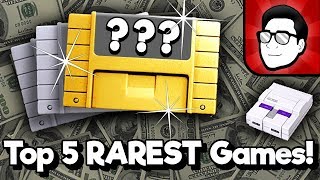 Top 5 RAREST SNES Games! | Nintendrew