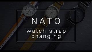 How To Change a NATO Watchstrap 