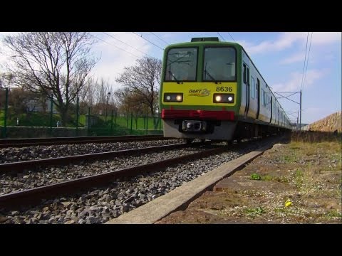 8520 Class DART train at Booterstown