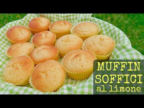 MUFFIN SOFFICI AL LIMONE Ricetta Facile - FATTO IN CASA DA BENEDETTA