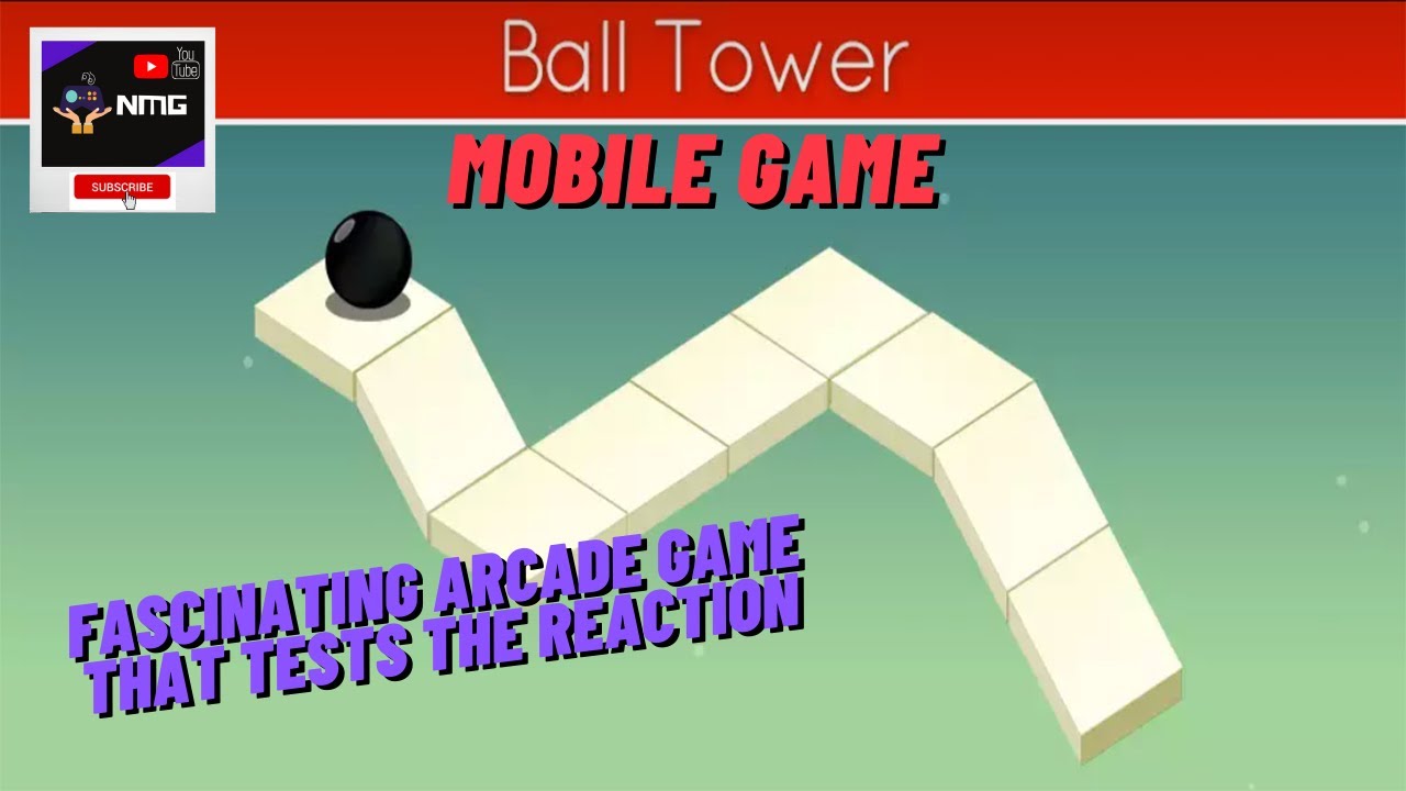 Ball Tower 🎱 Only you can save the ball falling from the tower #mobilegame #balltower