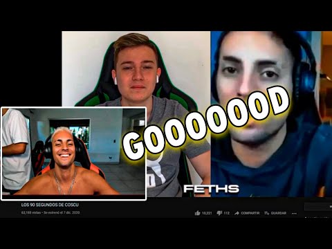COSCU REACCIONA A SUS 90 SEGUNDOS QUE LE HIZO FETHS - PICADOOO