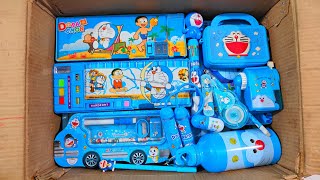 Download lagu Unboxing Cute Doraemon Stationery📚, Pouch, Pencil Case, Notebook, Sharpener, Eraser, Pen, Gift Pack mp3