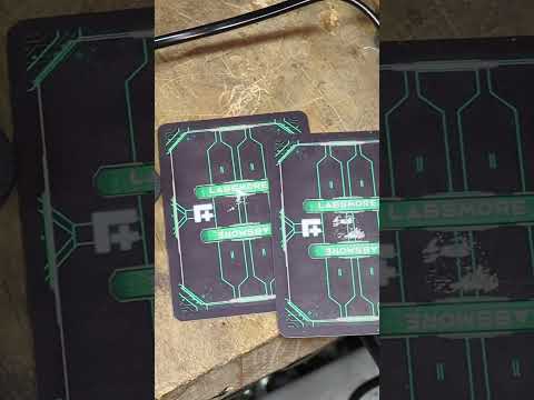 Foundry28 collectible chip card proof set fixturing