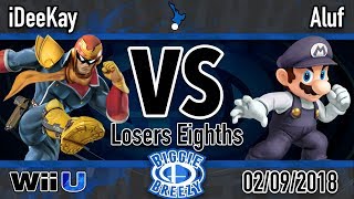 Biggie Breezy: iDeeKay (Captain Falcon) Vs. Aluf (Mario) - L. Top 8 Smash 4