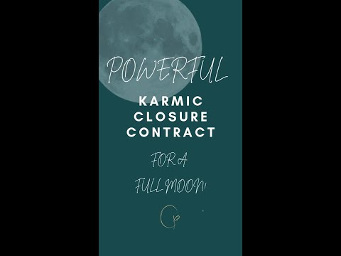 Karmic Contract Closure! 🌕🧂 #karma #karmicclosure #closure #soulcontracts #fullmoon #goodbye #no