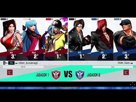 KOFXV [RTTF - S1] DMK-Sam vs Cyber Kusanagi