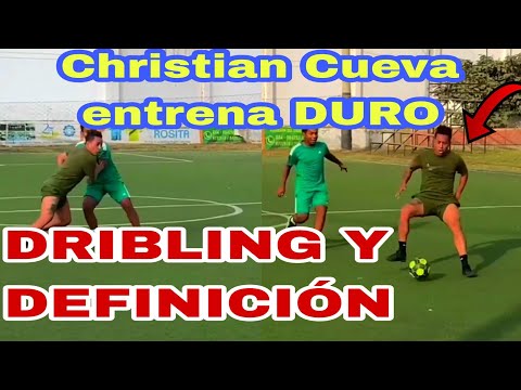 Christian cueva entrena duro el dribling y definición ⚽🔥🔥🍫🍫 2023