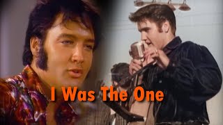 ELVIS PRESLEY -  I Was The One  (Rehearsal 1970 &amp; September, 1956)  New Edit 4K