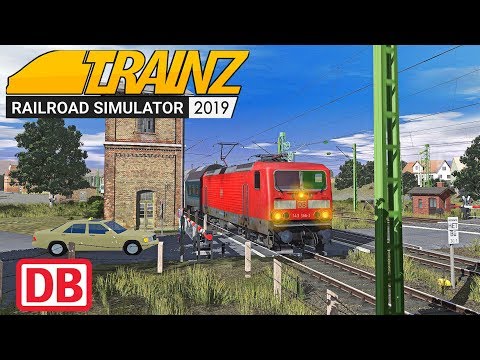 TRAINZ Railroad Simulator 2019 I #07 🚝 DB-Baureihe 143 Regionalbahn im Einsatz [Deutsch]