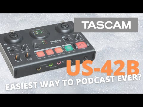 Обзор аудиоинтерфейса Tascam US-42